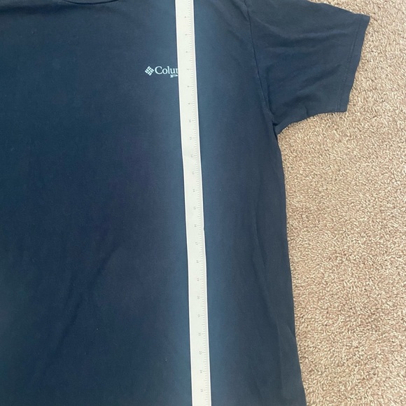 Columbia Men's Blue T-Shirt L - Picture 4 of 6